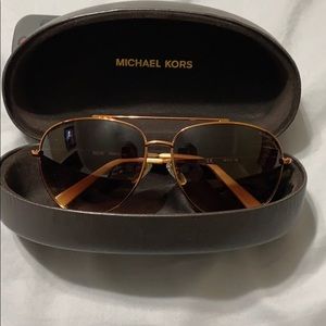 Brown Michael Kors Aviators